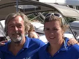 Randolf & Sietske, schippers bij Zeilnet